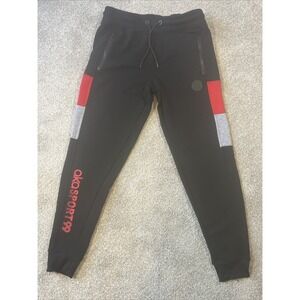 Akademiks Jogger Pants Mens‎ L Multi Fleece Lined Pleated Drawstring